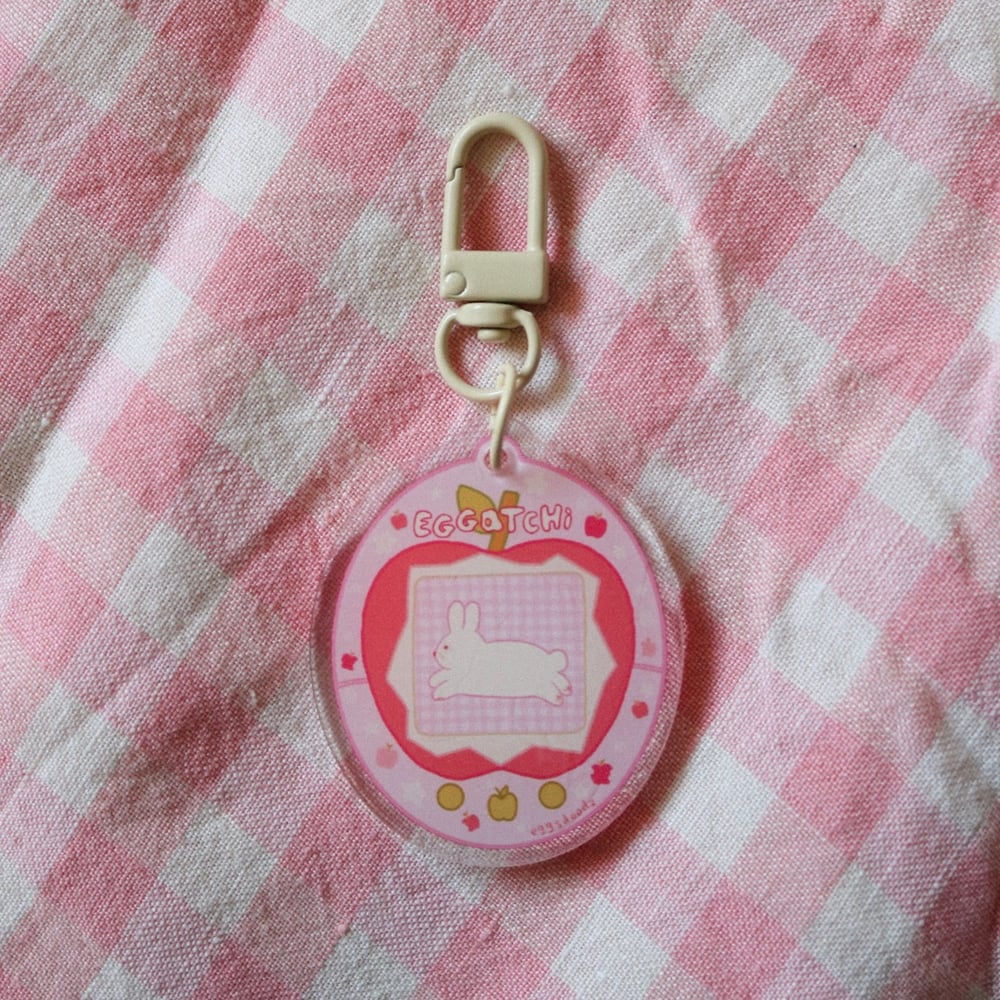 pink apple keychains!