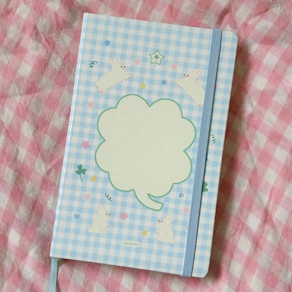 A5 journal (blank pages) + sticker freebie!