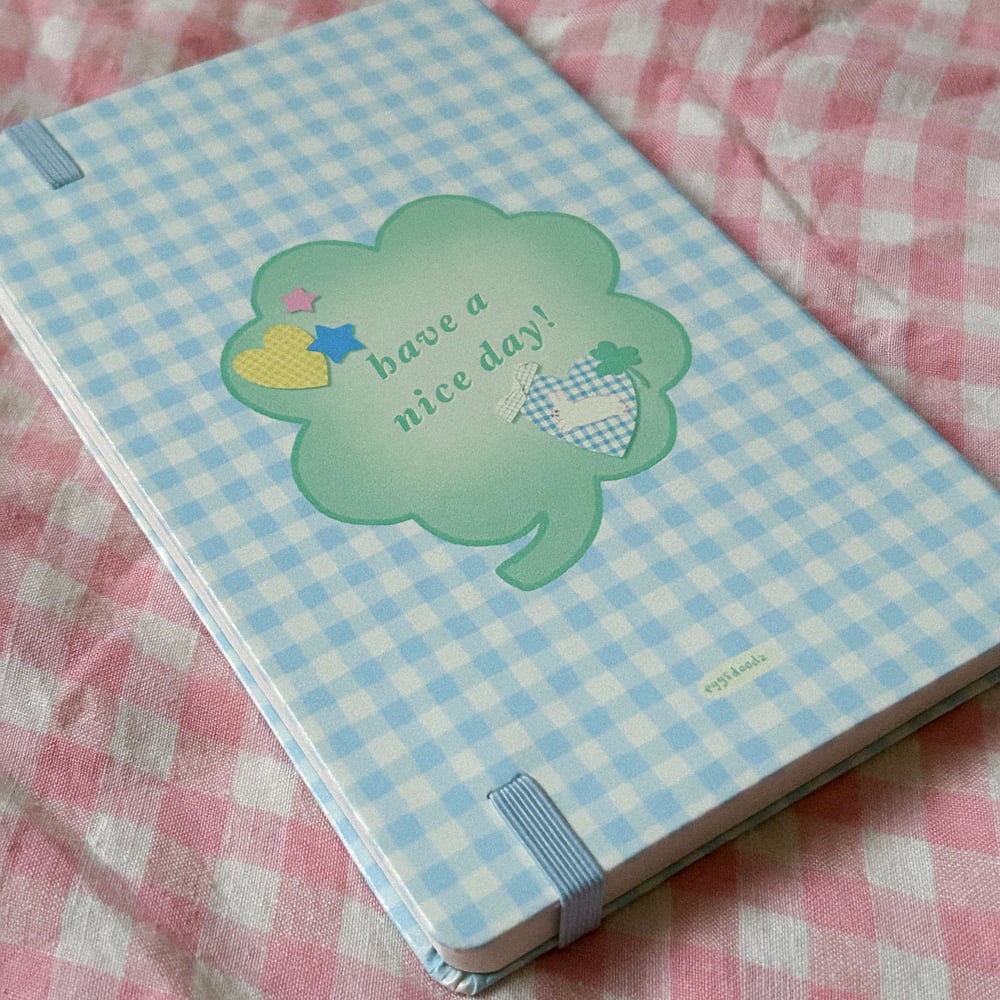 A5 journal (blank pages) + sticker freebie!