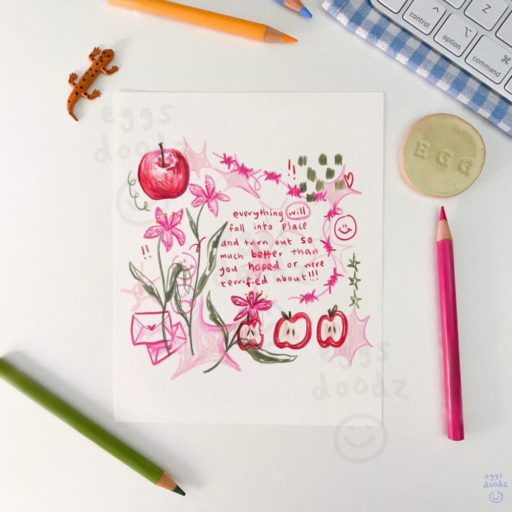 fall into place | print