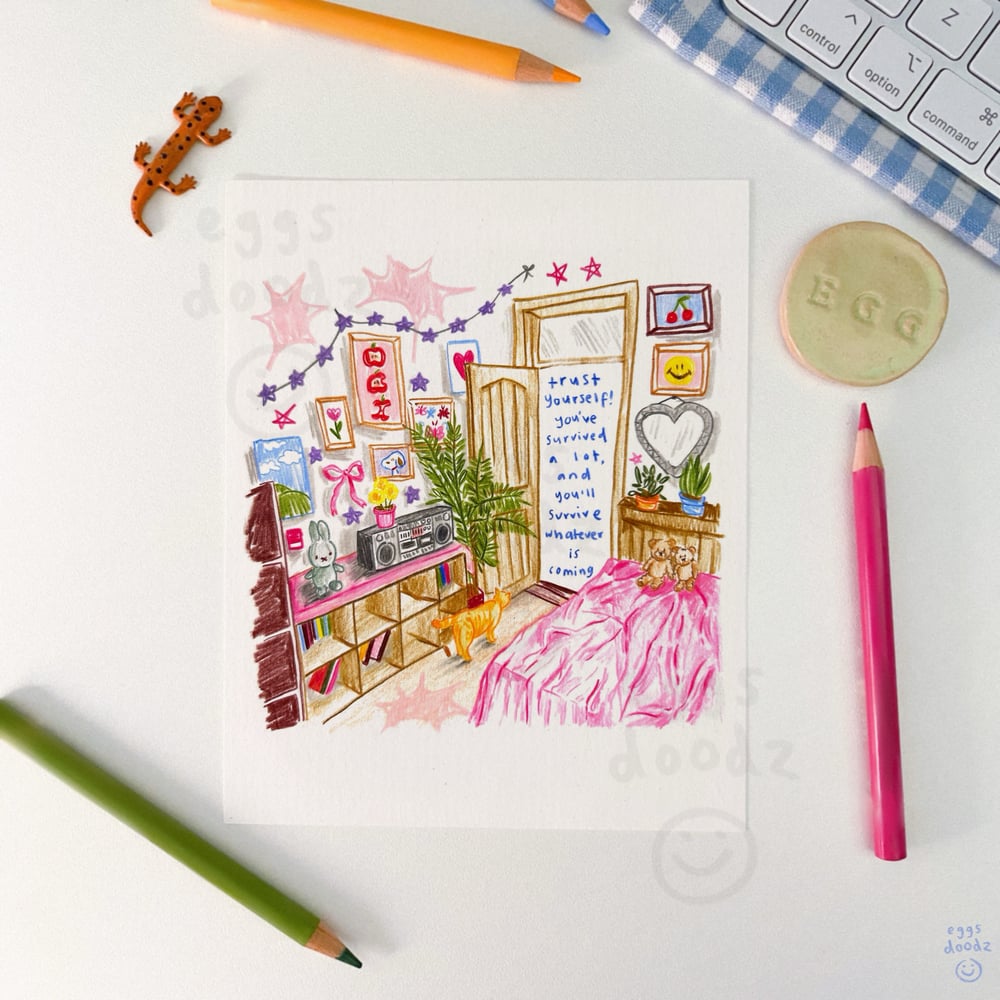 trust yourself | print