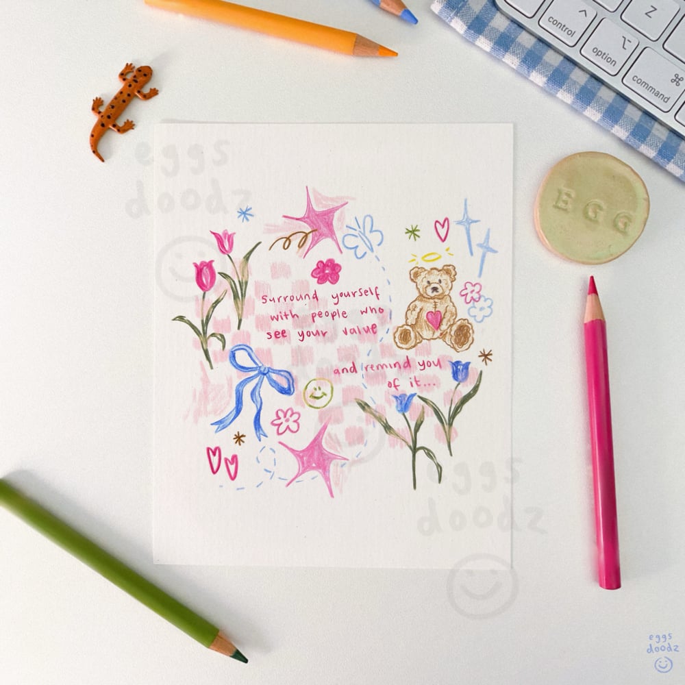 valued bears | print