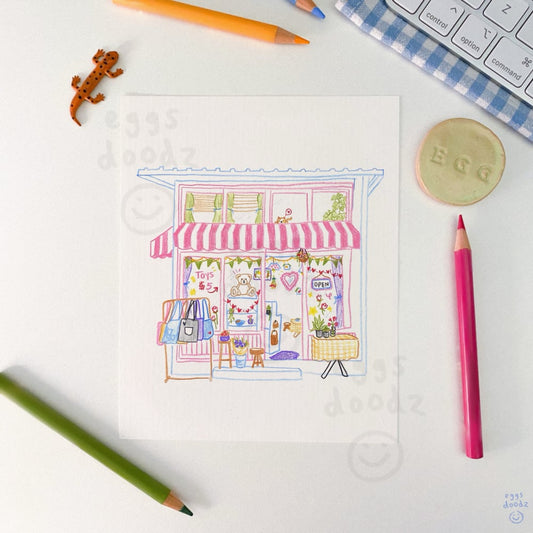 toy shop | print